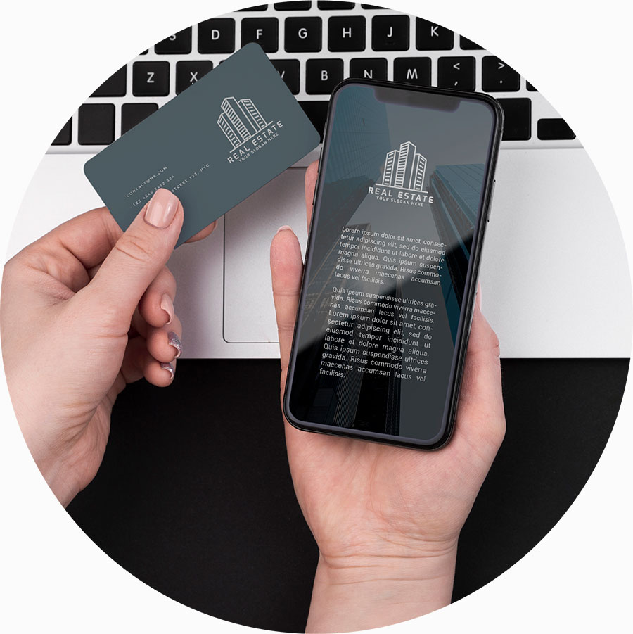 Funzione lettore business card